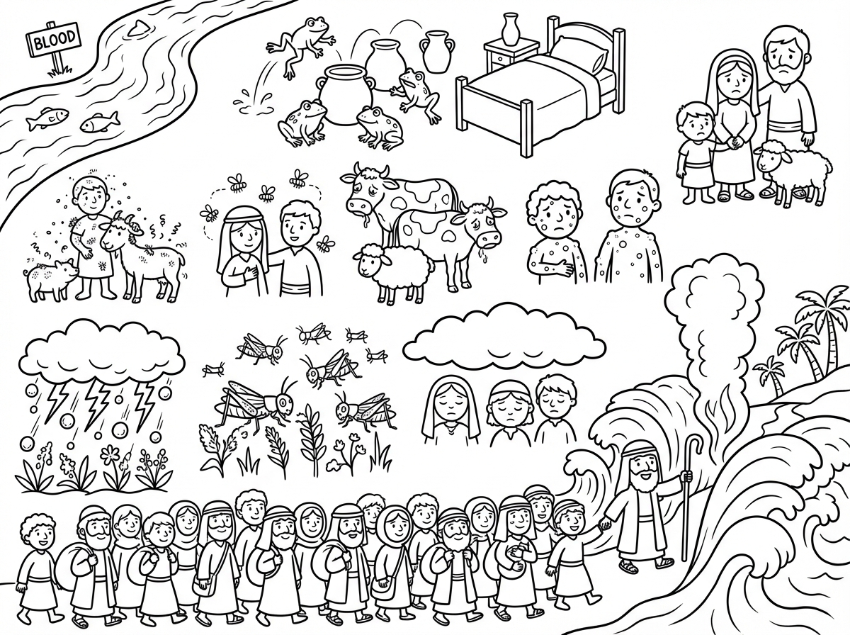 תוכל לעשות 
את כל המכות במישרין ואת יציאת מצרים