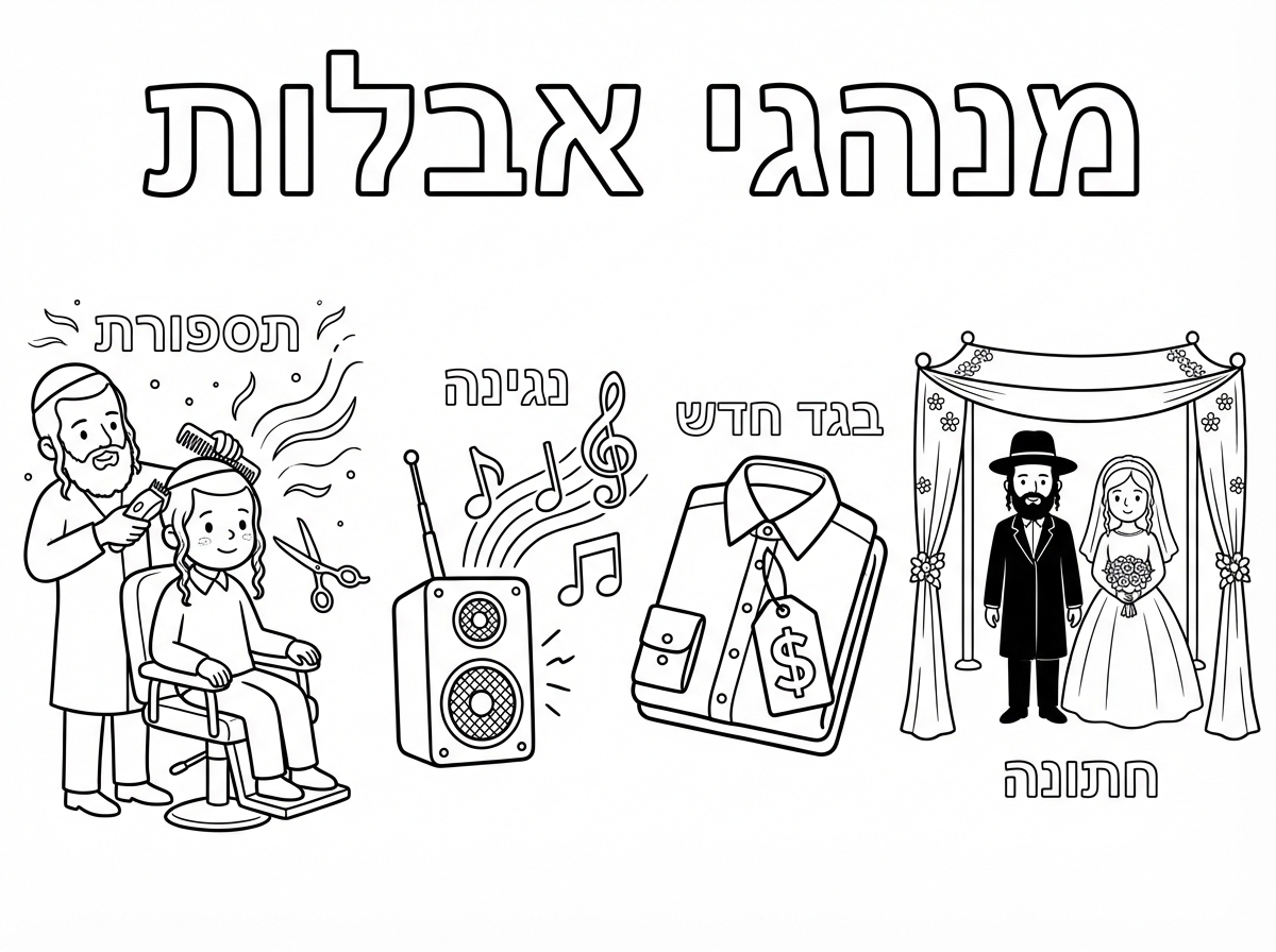 כןן רק לשנות שהתספורת והחתונה בסגנון חב"ד