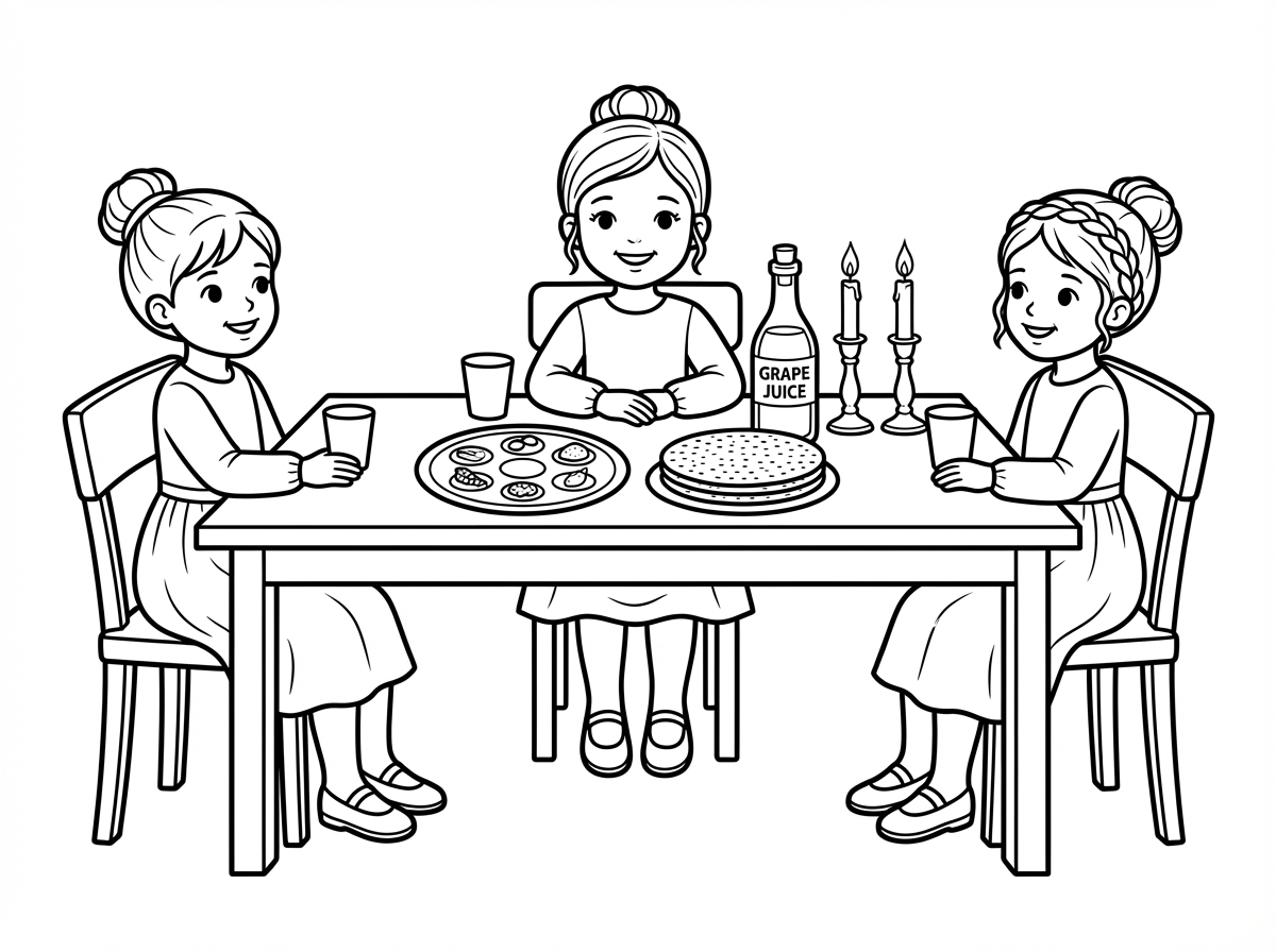 רקע חלק
כל הילדות עם שמלות שמכסות את המרפק והברך 
גרביונים ונעליים