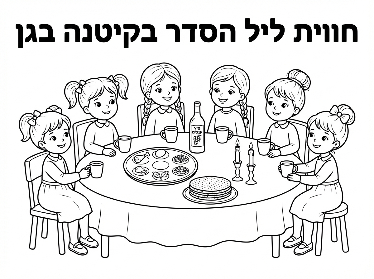 שיהיו שש ילדות ליד השולחן

כותרת
חווית ליל הסדר 
בקיטנה בגן