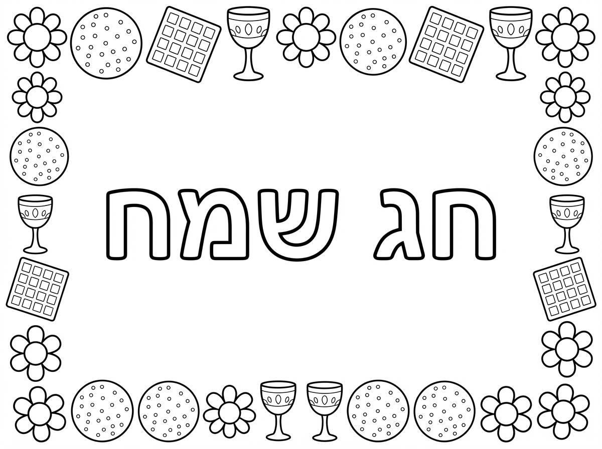 תעשה אןתו דבר שכתוב חג שמח