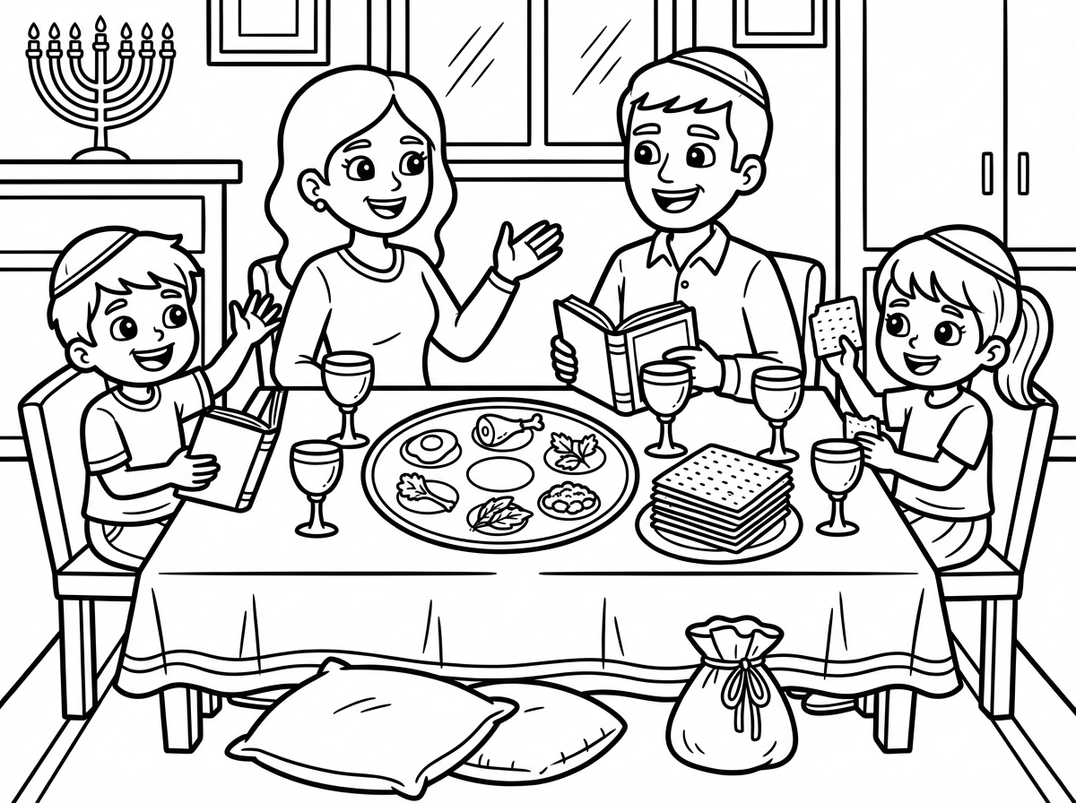 תעשה ציור של פסח