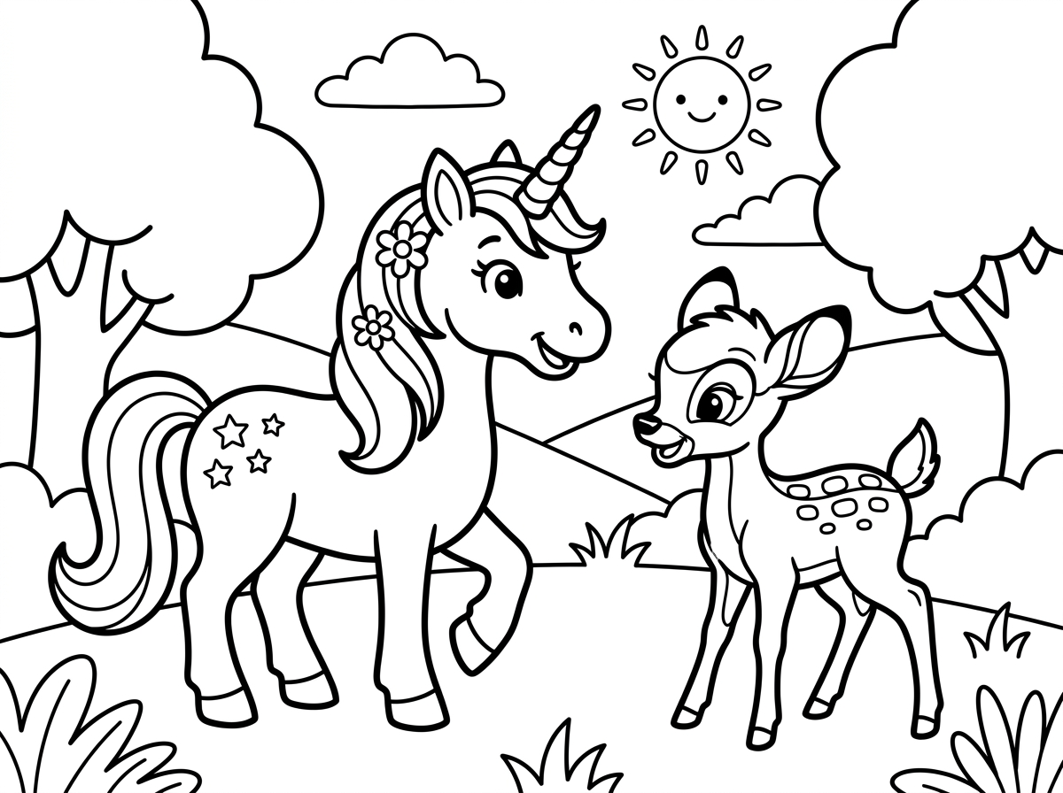 חד קרן ובמבי