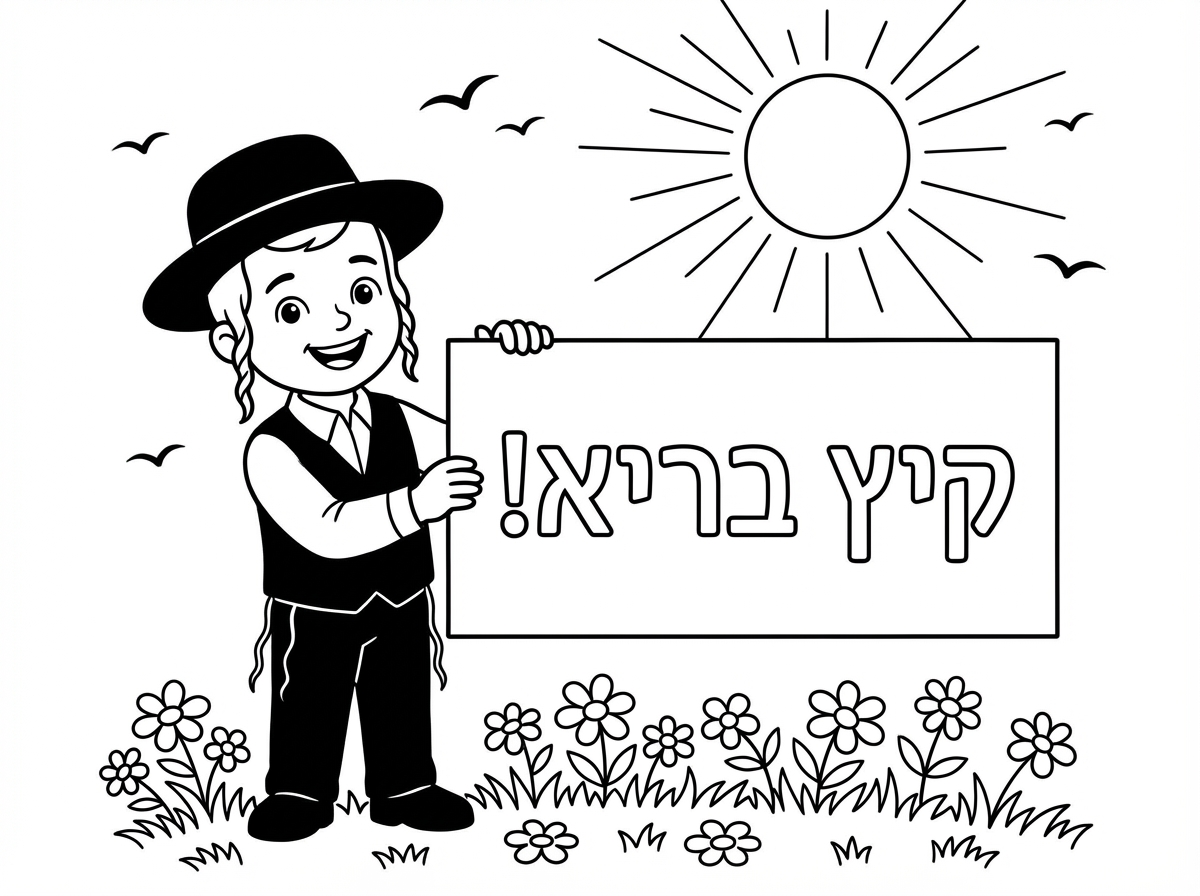 מעולה!
רק תוסיף קרניים לשמש.
וגם ציפורים