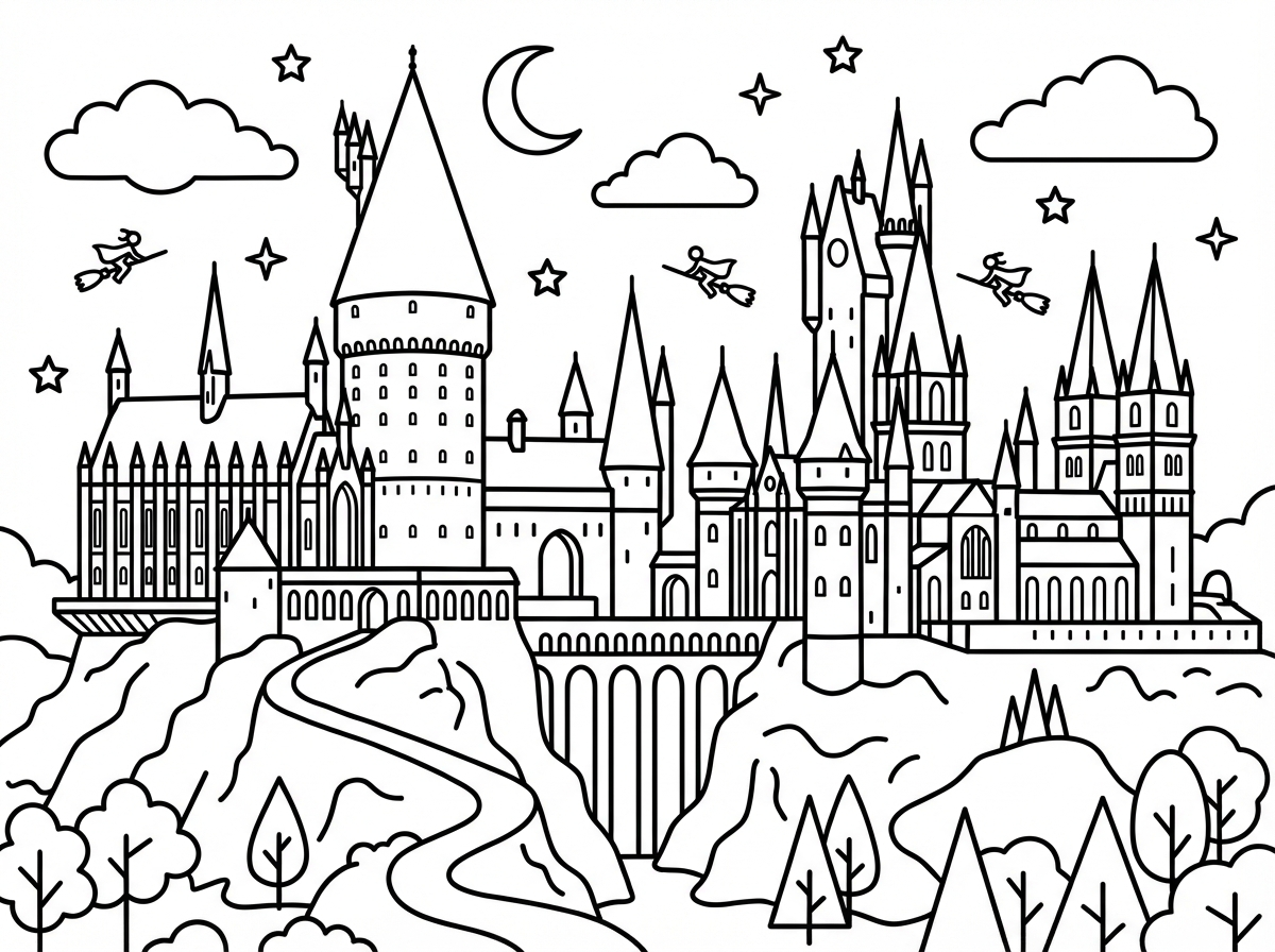 Hogwarts castle