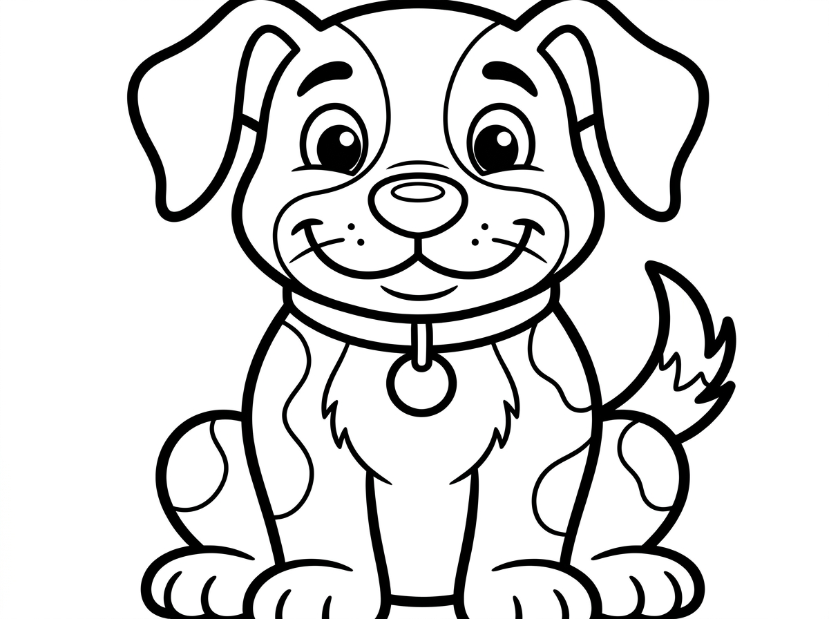 The dog.