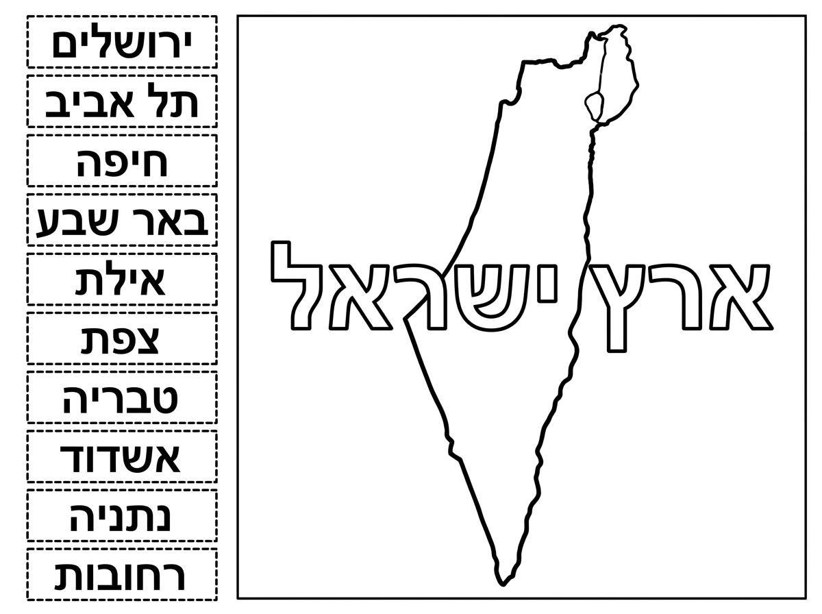 מהמם אפשר שכיתוב הערים יהיה קטן יותר כדי שידביקו בתוך הדך
