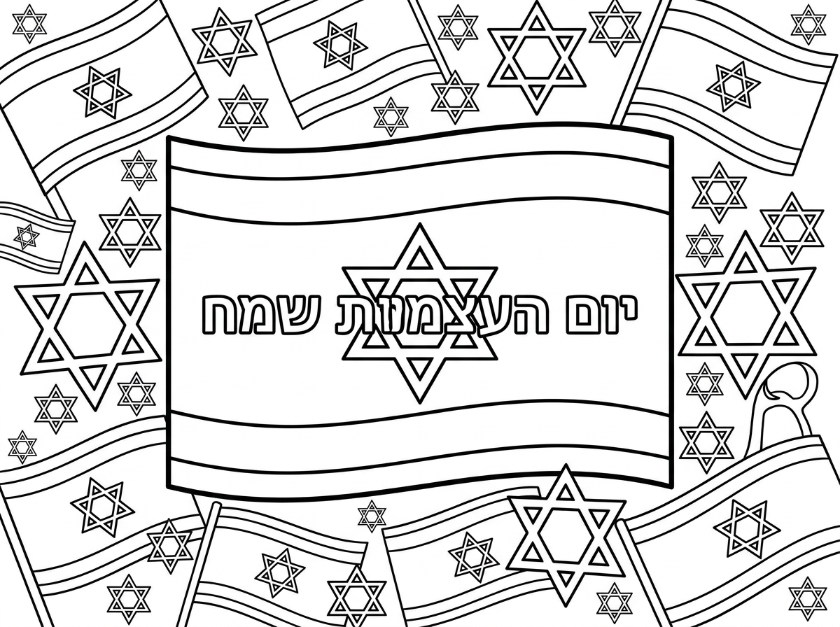 תצלי דגל של יום העצמאות וכתוב עליו יום העצמאות בתוך הדגל כתוב יום העצמאות שמח ואז מלא מלא דגלים מסביב ומלא מדיני דוד ואת הדגל של מדינת ישראל כאילו.