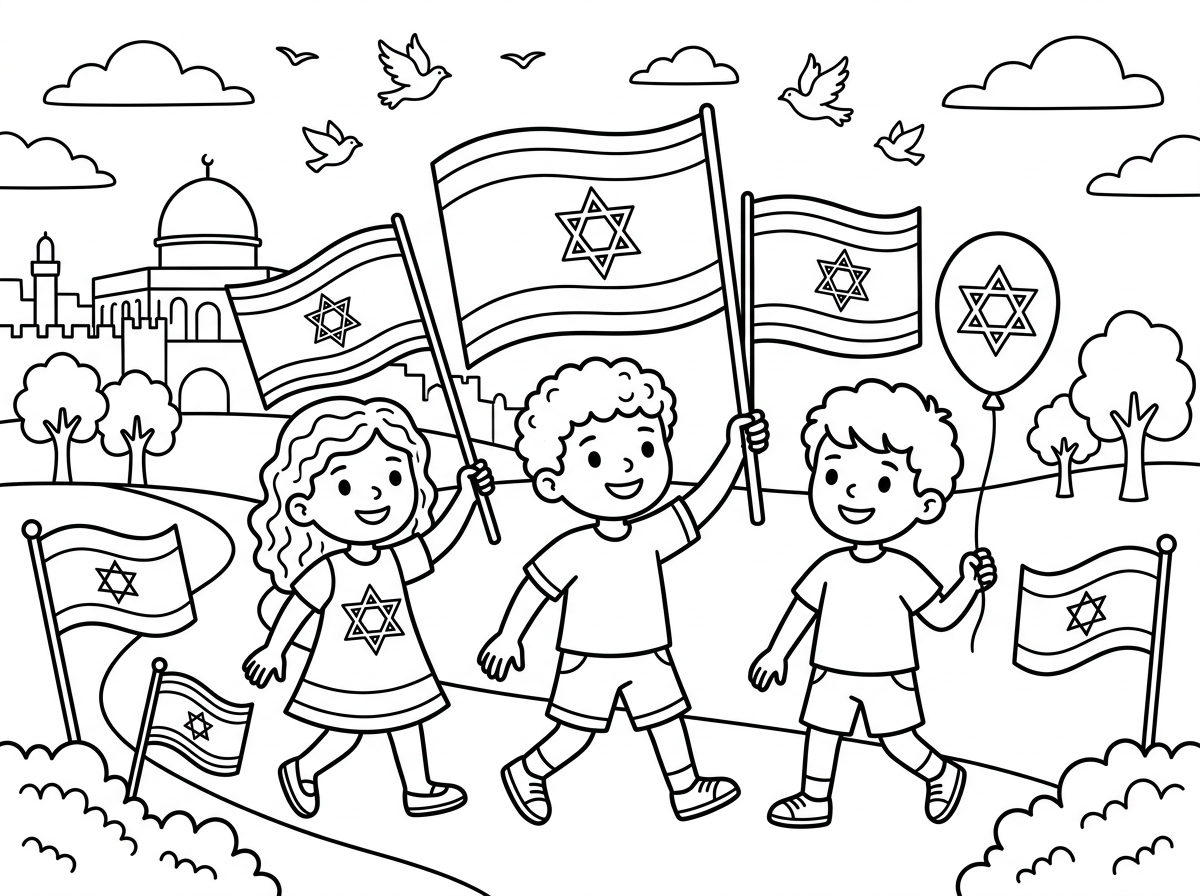 דף ליום העצמאות דף גאווה למדינה