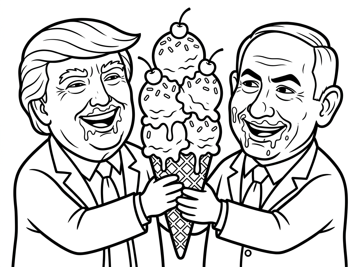 תעשה משהו מצחיק עם טראמפ וביבי
