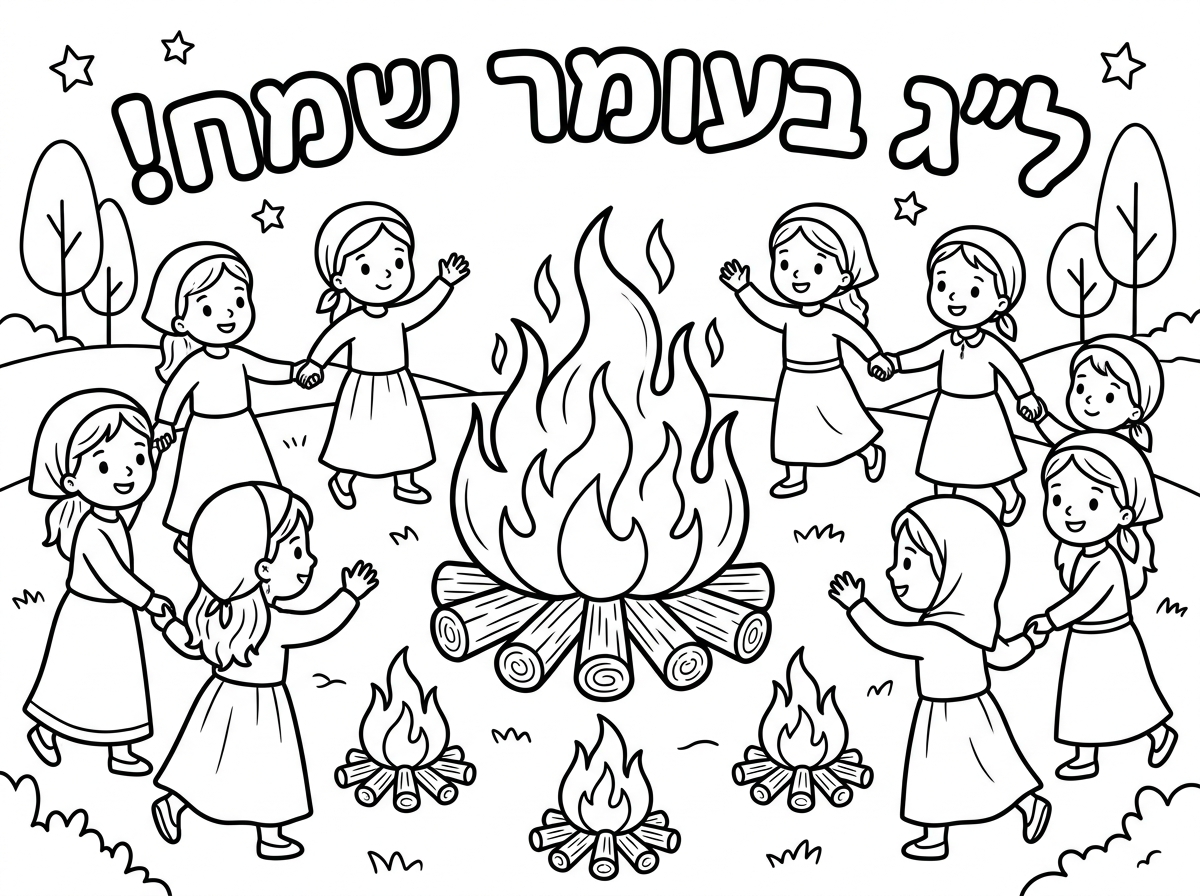 צור לי תמונה של מדורה גדולה
ומסביב בנות חמודות וצנועות 
ומסביב מדורות קטנות

שיהיה רשום ל"ג בעומר שמח!