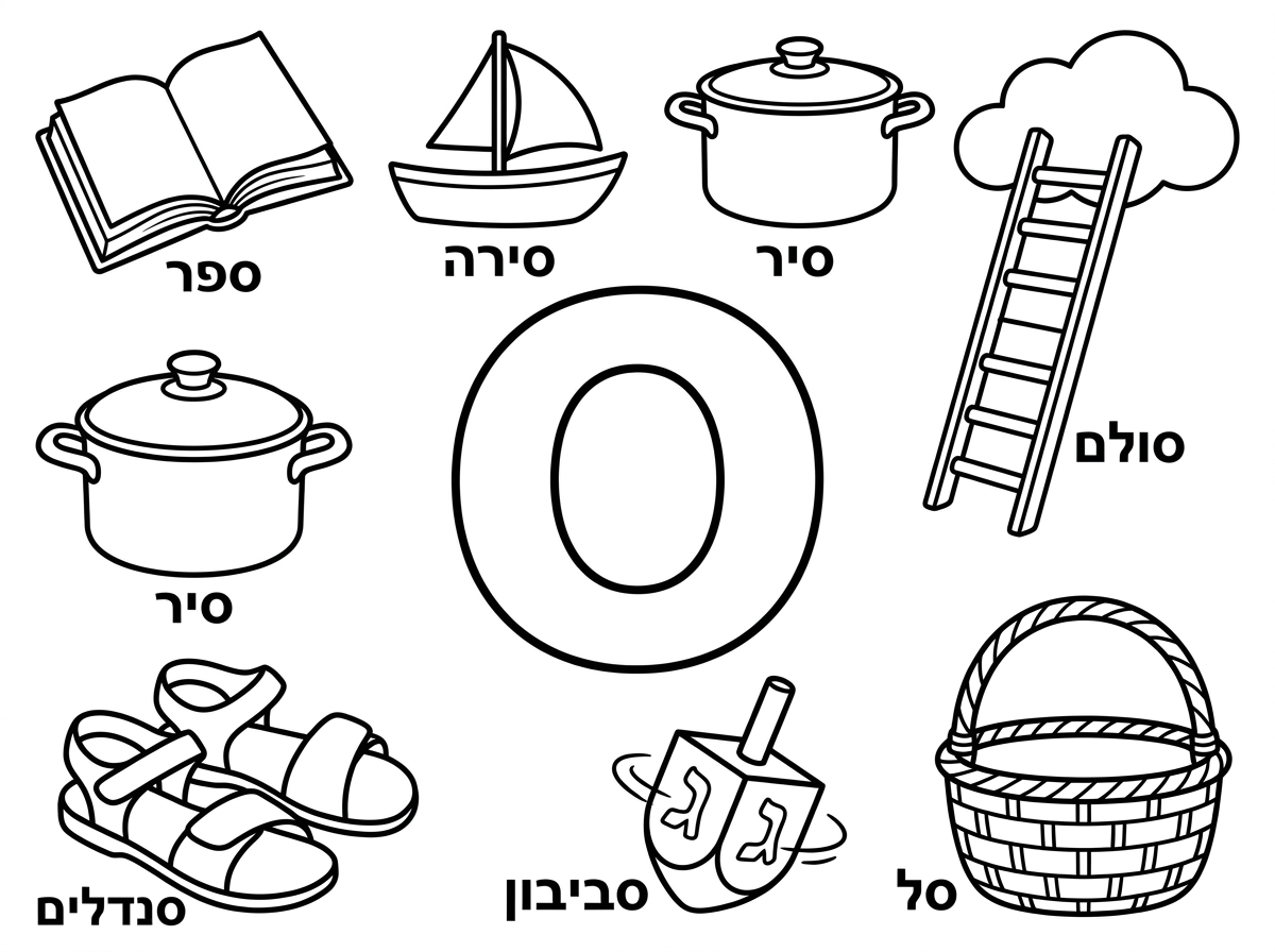 שנה לאות ס בכתב דפוס