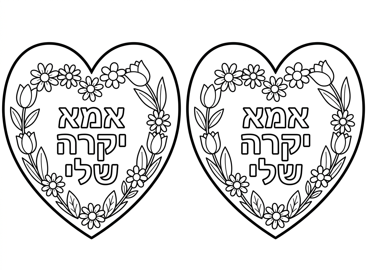 יפה מאוד רק לשנות את כיוון הלבבות לרוחב