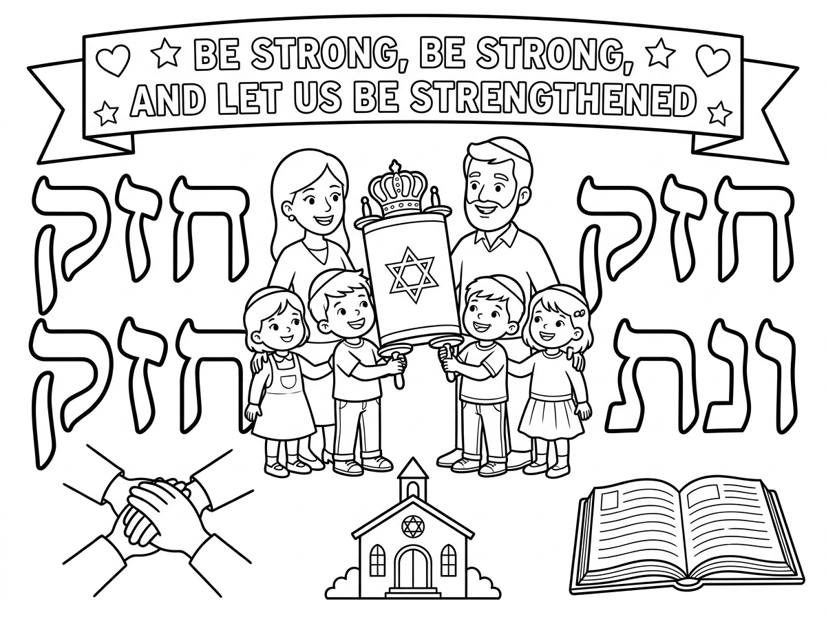 היי תיצור לי בבקשה בנושא חזק חזק ונתחזק