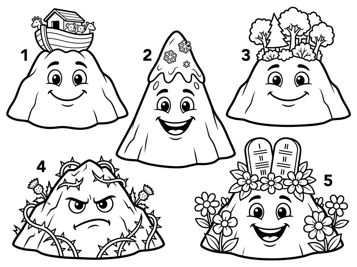 מקסים. רק תוסיף להרים פה ועיניים שיוכלו להציג איתם. ולהר כרמל תשנה ובקודקודו תשים יער