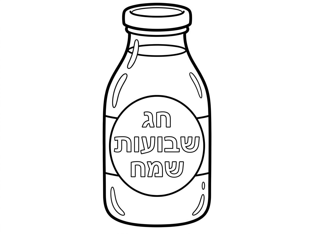 תודה רבה. אני צריכה שיהיה בקבוק בלי הרקע של כל השיבולים מסביב על רקע חלק. ושעל התיקת שעל הבקבוק יהיה כיתוב בעברית חג שבועות שמח