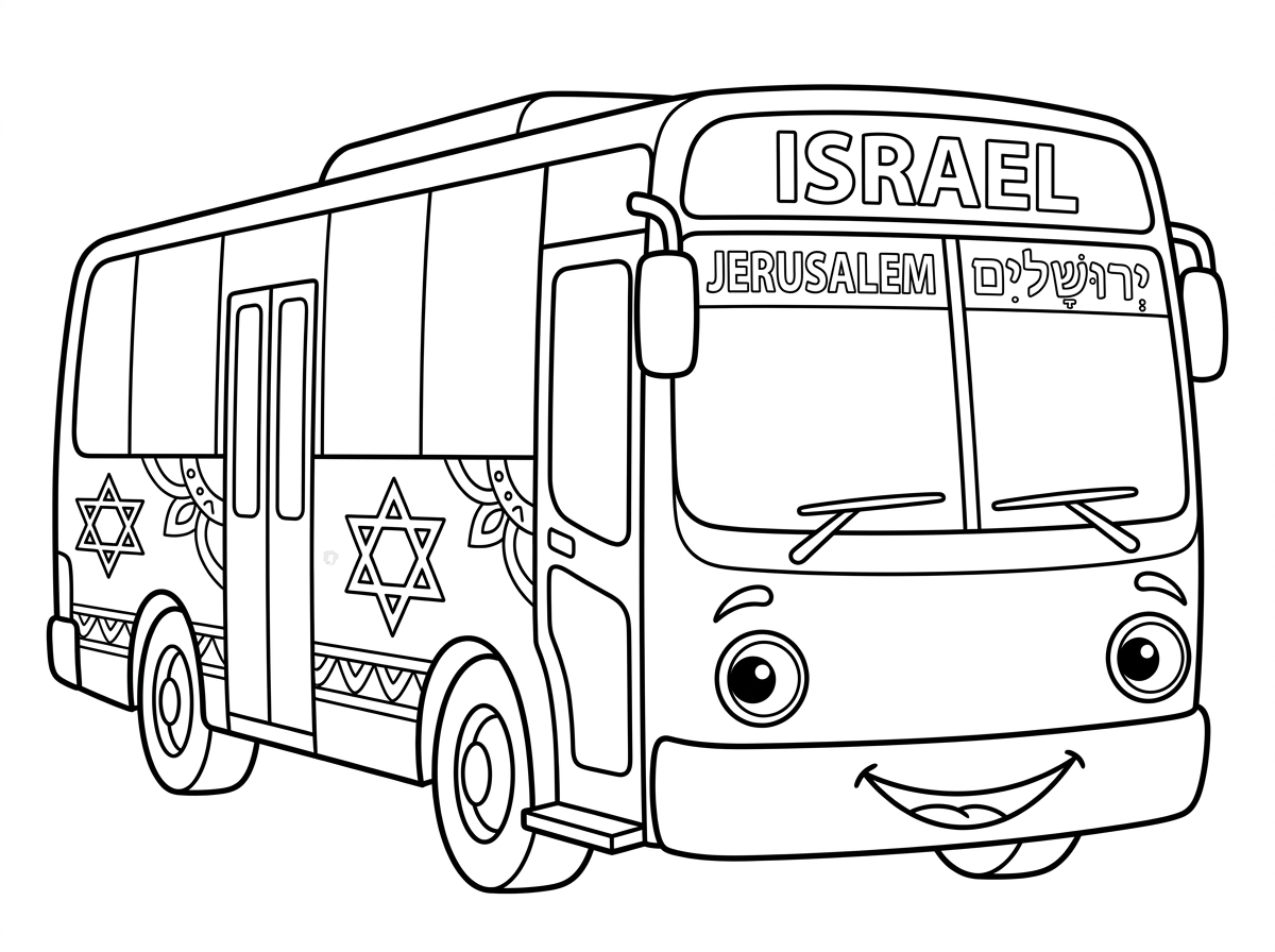 צור לי אוטובוס ישראלי מחייל