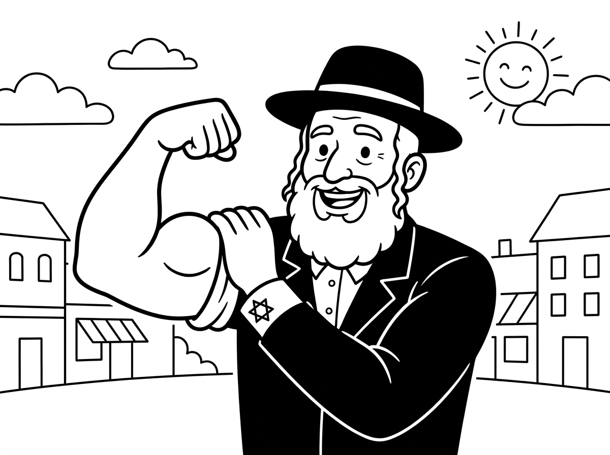 יפה! תעשה שיראו איך הוא יותר חזק!