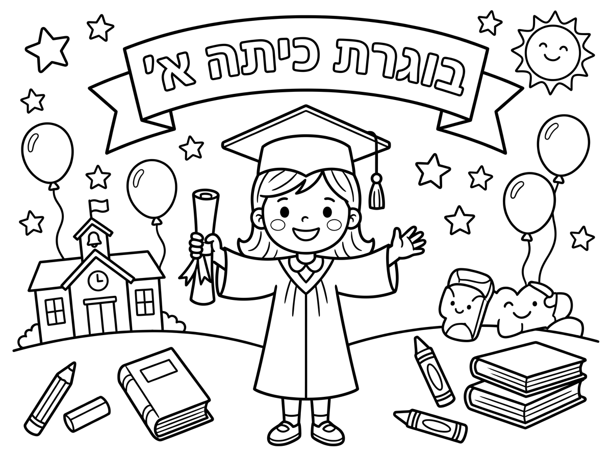 בוגרת כיתה א'