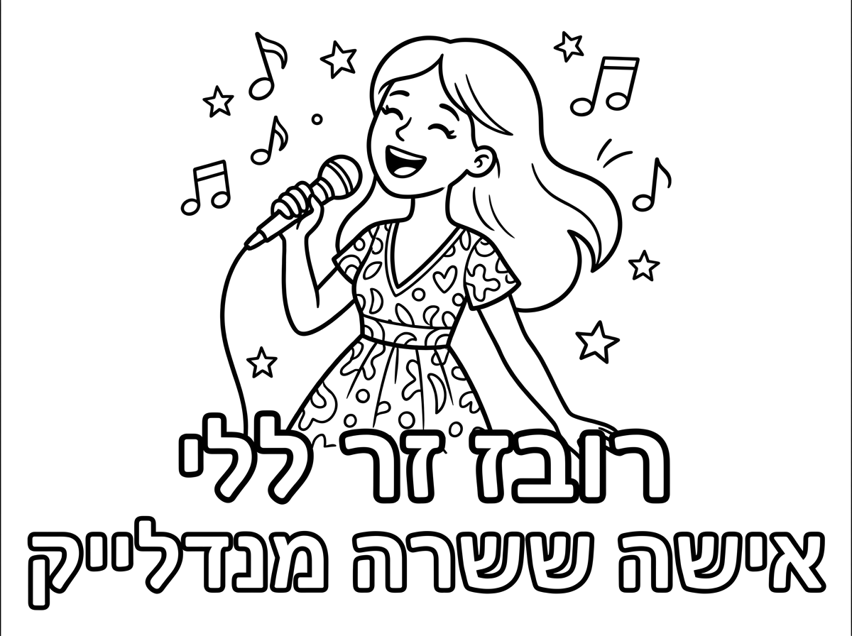 רובד זר לי אישה ששרה מנדלייק וכתוב את זה