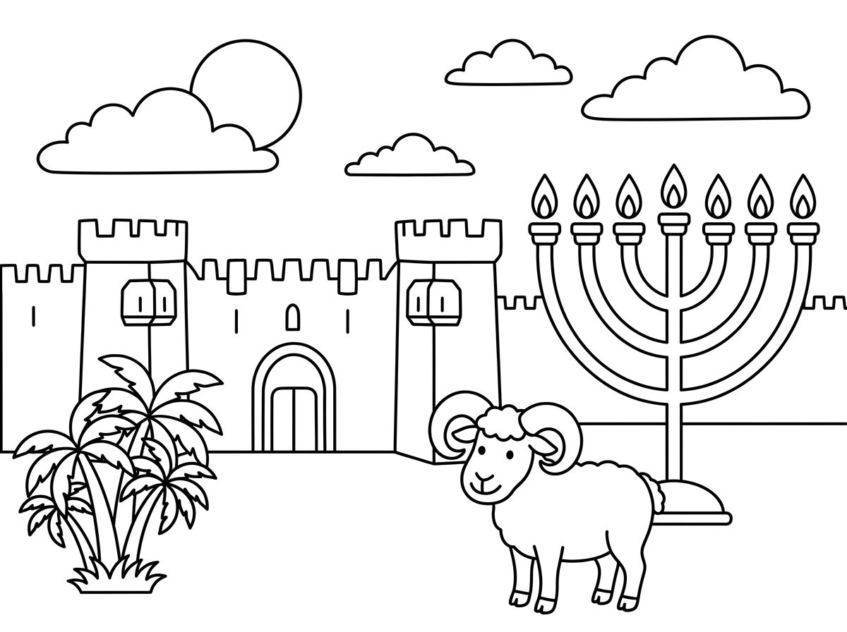 תעשה לי דף צביעה שמתאים ל י״ז תמוז