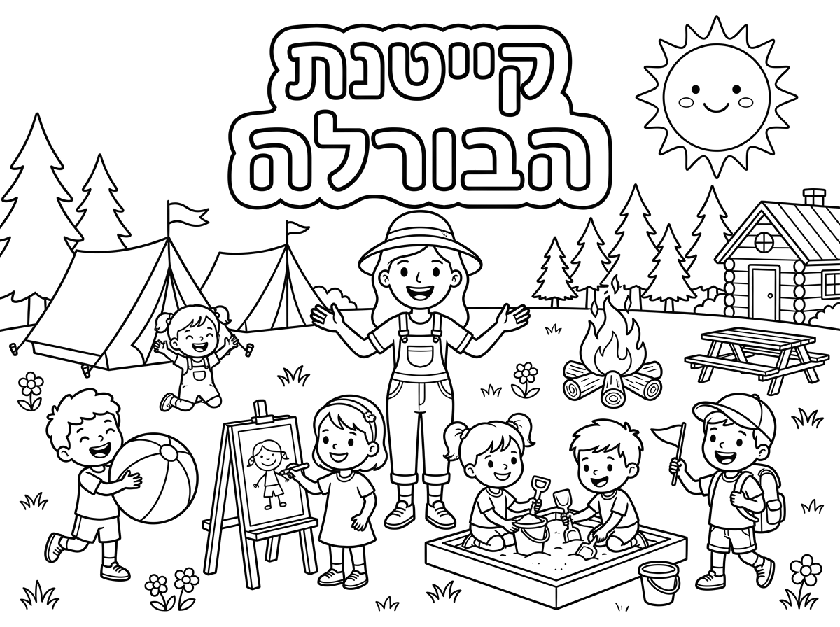 קייטנת  המורה  דבורלה