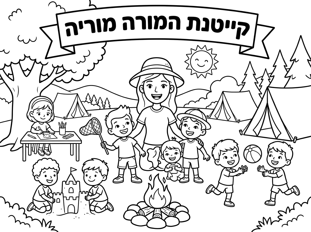 קייטנת  המורה מוריה