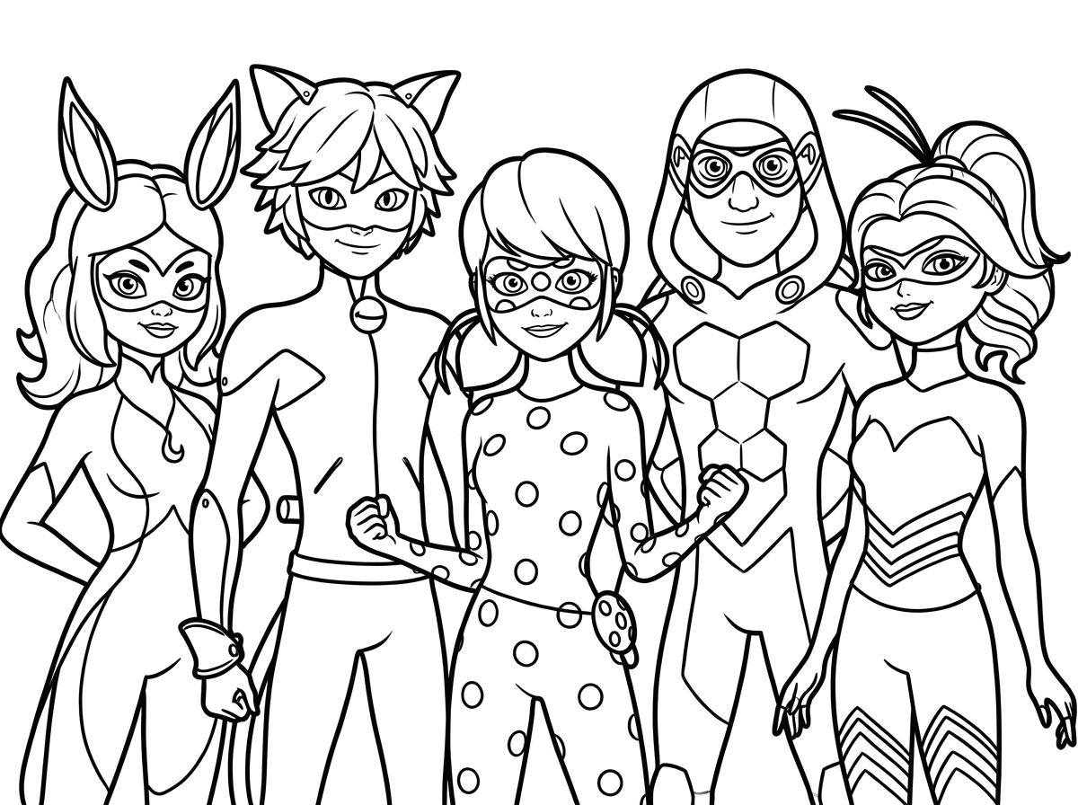 All Miraculous characters