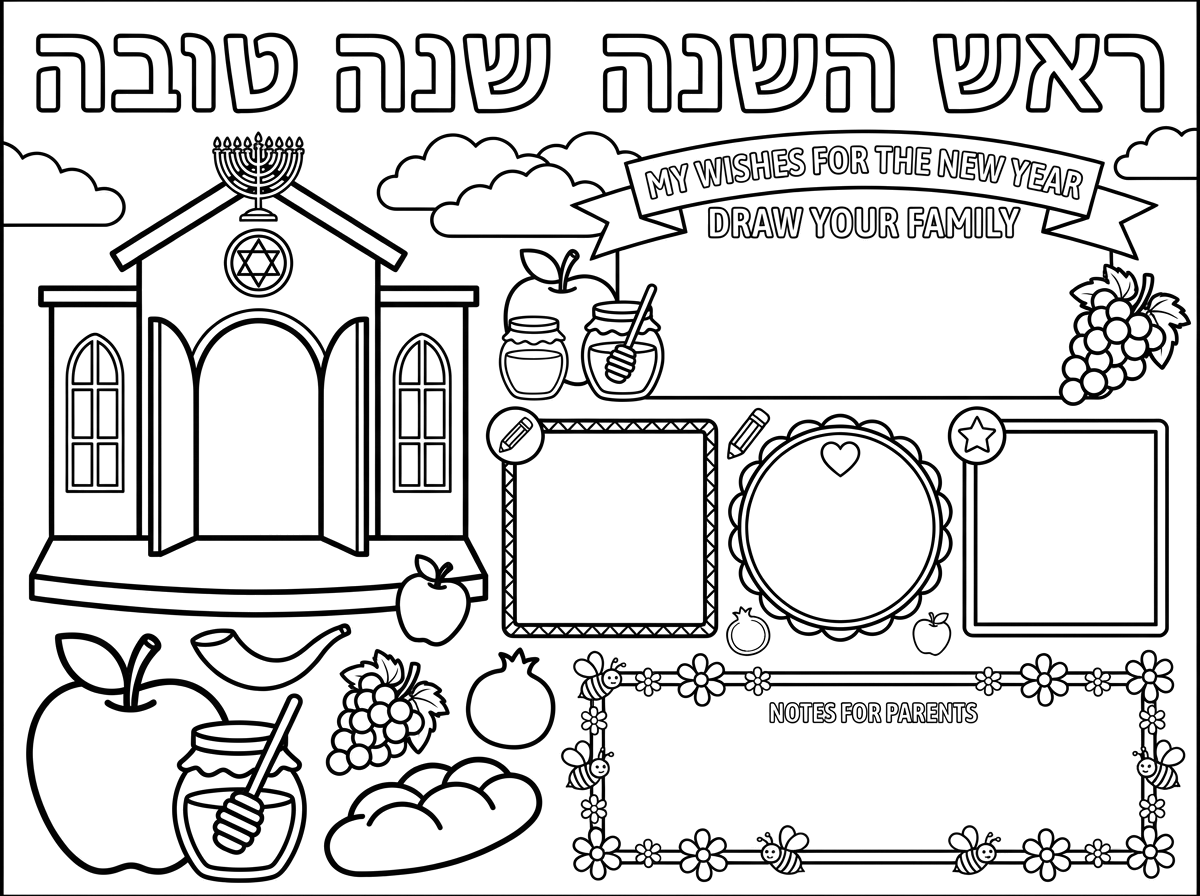 תוכן בנושא ראש השנה  סימנים בית כנסת